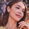 image:imageKendra Scott Cailin Crystal Huggie Earrings Fashion Jewelry For WomenGOLD METAL  WHITE CUBIC ZIRCONIA