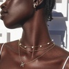 image:imageKendra Scott Cailin Pendant Necklace Fashion Jewelry for WomenGOLD  PURPLE CRYSTAL