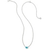 image:imageKendra Scott Cailin Pendant Necklace Fashion Jewelry for WomenRHODIUM  AQUA CRYSTAL