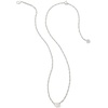 image:imageKendra Scott Cailin Pendant Necklace Fashion Jewelry for WomenRHODIUM  WHITE IRIDESCENT CRYSTAL