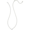 image:imageKendra Scott Cailin Pendant Necklace Fashion Jewelry for WomenRHODIUM METAL  WHITE CUBIC ZIRCONIA