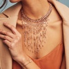 image:imageKendra Scott Elaina Adjustable Chain Bracelet for Women Fashion Jewelry GoldPlatedRHODIUM  RED ILLUSION