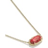 image:imageKendra Scott Elisa Pendant Necklace for Women Fashion Jewelry 14k GoldPlatedGOLD  BRONZE VEINED RED MAGNESITE