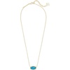 image:imageKendra Scott Elisa Pendant Necklace for Women Fashion Jewelry 14k GoldPlatedGOLD  BRONZE VEINED TURQUOISE