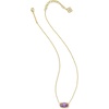 image:imageKendra Scott Elisa Pendant Necklace for Women Fashion Jewelry 14k GoldPlatedGOLD  BRONZED VEINED VIOLET MAGNESITE