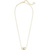 image:imageKendra Scott Elisa Pendant Necklace for Women Fashion Jewelry 14k GoldPlatedGOLD  DICHROIC GLASS