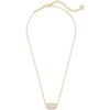 image:imageKendra Scott Elisa Pendant Necklace for Women Fashion Jewelry 14k GoldPlatedGOLD  IRIDESCENT DRUSY