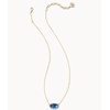 image:imageKendra Scott Elisa Pendant Necklace for Women Fashion Jewelry 14k GoldPlatedGOLD  NAVY ABALONE