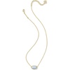 image:imageKendra Scott Elisa Pendant Necklace for Women Fashion Jewelry 14k GoldPlatedGOLD  VARIEGATED LIGHT BLUE MAGNESITE
