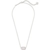 image:imageKendra Scott Elisa Pendant Necklace for Women Fashion Jewelry 14k GoldPlatedRHODIUM  IRIDESCENT DRUSY