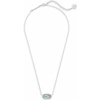 image:imageKendra Scott Elisa Pendant Necklace for Women Fashion Jewelry 14k GoldPlatedRHODIUM  LIGHT BLUE ILLUSION