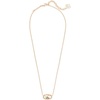 image:imageKendra Scott Elisa Pendant Necklace for Women Fashion Jewelry 14k GoldPlatedROSE GOLD  DICHROIC GLASS