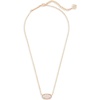 image:imageKendra Scott Elisa Pendant Necklace for Women Fashion Jewelry 14k GoldPlatedROSE GOLD  IRIDESCENT DRUSY