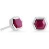 STERLING SILVER - RUBY