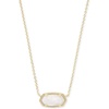 image:imageKendra Scott Elisa Pendant Necklace for Women Fashion Jewelry 14k GoldPlatedGOLD  WHITE MOTHER OF PEARL