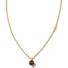 image:imageKendra Scott Maisie 18K Gold Vermeil Pendant NecklaceRED GARNET