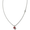 image:imageKendra Scott Maisie Sterling Silver Pendant NecklacePINK TOURMALINE