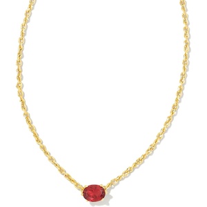 image:imageKendra Scott Cailin Pendant Necklace Fashion Jewelry for WomenGOLD  BURGUNDY CRYSTAL