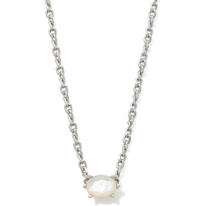 image:imageKendra Scott Cailin Pendant Necklace Fashion Jewelry for WomenRHODIUM  IVORY MOTHER OF PEARL