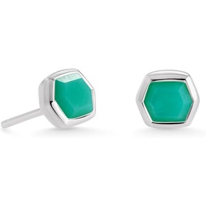 image:imageKendra Scott Davie Stud Earrings Fine Jewelry for WomenSTERLING SILVER  CHRYSOPRASE