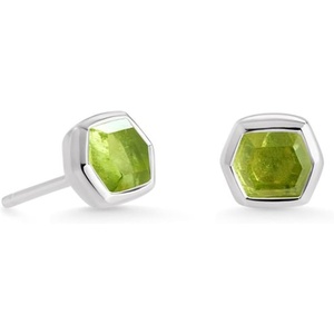 image:imageKendra Scott Davie Stud Earrings Fine Jewelry for WomenSTERLING SILVER  PERIDOT