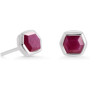 image:imageKendra Scott Davie Stud Earrings Fine Jewelry for WomenSTERLING SILVER  RUBY