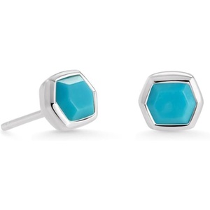 image:imageKendra Scott Davie Stud Earrings Fine Jewelry for WomenSTERLING SILVER  TURQUOISE