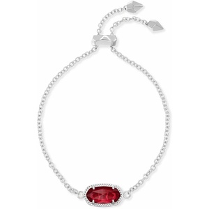 image:imageKendra Scott Elaina Adjustable Chain Bracelet for Women Fashion Jewelry GoldPlatedRHODIUM  CLEAR BERRY