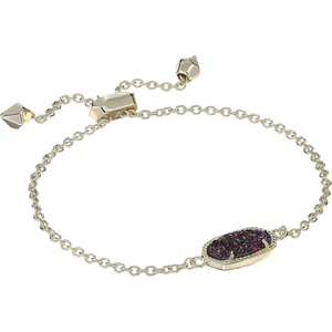 image:imageKendra Scott Elaina Adjustable Chain Bracelet for Women Fashion Jewelry GoldPlatedRHODIUM  MULTI DRUSY