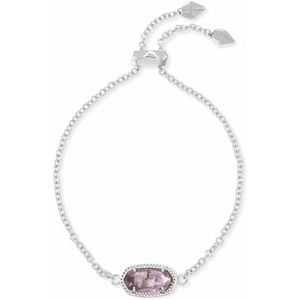 image:imageKendra Scott Elaina Adjustable Chain Bracelet for Women Fashion Jewelry GoldPlatedRHODIUM  PURPLE AMETHYST