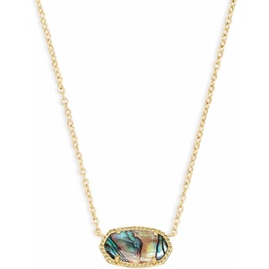 image:imageKendra Scott Elisa Pendant Necklace for Women Fashion Jewelry 14k GoldPlatedGOLD  ABALONE SHELL