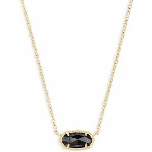 image:imageKendra Scott Elisa Pendant Necklace for Women Fashion Jewelry 14k GoldPlatedGOLD  BLACK