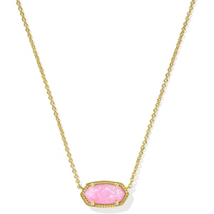 image:imageKendra Scott Elisa Pendant Necklace for Women Fashion Jewelry 14k GoldPlatedGOLD  CARNATION KYOCERA OPAL
