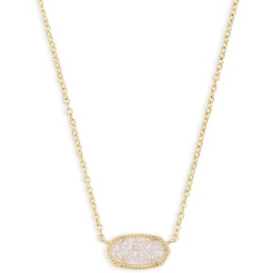 image:imageKendra Scott Elisa Pendant Necklace for Women Fashion Jewelry 14k GoldPlatedGOLD  IRIDESCENT DRUSY