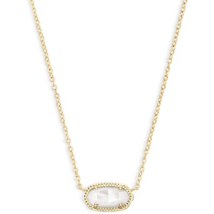 image:imageKendra Scott Elisa Pendant Necklace for Women Fashion Jewelry 14k GoldPlatedGOLD  IVORY MOTHER OF PEARL