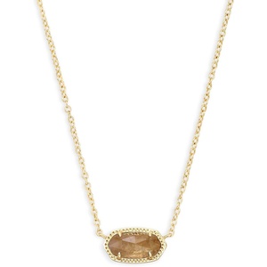 image:imageKendra Scott Elisa Pendant Necklace for Women Fashion Jewelry 14k GoldPlatedGOLD  ORANGE CITRINE QUARTZ