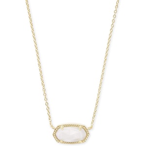 image:imageKendra Scott Elisa Pendant Necklace for Women Fashion Jewelry 14k GoldPlatedGOLD  WHITE MOTHER OF PEARL