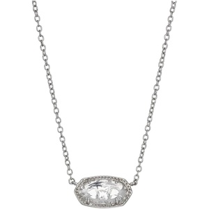 image:imageKendra Scott Elisa Pendant Necklace for Women Fashion Jewelry 14k GoldPlatedRHODIUM  CRYSTAL