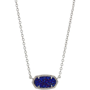 image:imageKendra Scott Elisa Pendant Necklace for Women Fashion Jewelry 14k GoldPlatedRHODIUM  INDIGO BLUE DRUSY