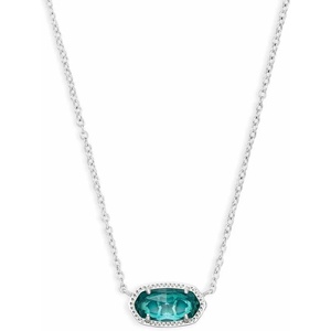 image:imageKendra Scott Elisa Pendant Necklace for Women Fashion Jewelry 14k GoldPlatedRHODIUM  LONDON BLUE
