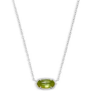 image:imageKendra Scott Elisa Pendant Necklace for Women Fashion Jewelry 14k GoldPlatedRHODIUM  PERIDOT ILLUSION
