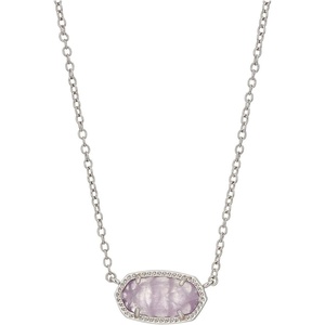 image:imageKendra Scott Elisa Pendant Necklace for Women Fashion Jewelry 14k GoldPlatedRHODIUM  PURPLE AMETHYST