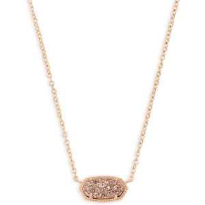 image:imageKendra Scott Elisa Pendant Necklace for Women Fashion Jewelry 14k GoldPlatedROSE GOLD  ROSE GOLD DRUSY