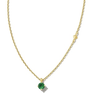 image:imageKendra Scott Maisie 18K Gold Vermeil Pendant NecklaceGREEN ONYX