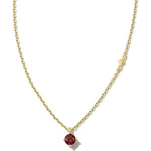 image:imageKendra Scott Maisie 18K Gold Vermeil Pendant NecklaceRED GARNET