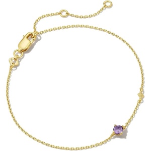 image:imageKendra Scott Maisie Delicate Chain BraceletAMETHYST VERMEIL