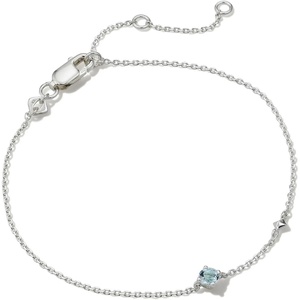 image:imageKendra Scott Maisie Delicate Chain BraceletAQUAMARINE