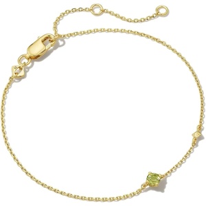 image:imageKendra Scott Maisie Delicate Chain BraceletPERIDOT VERMEIL