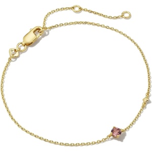 image:imageKendra Scott Maisie Delicate Chain BraceletPINK TOURMALINE VERMEIL