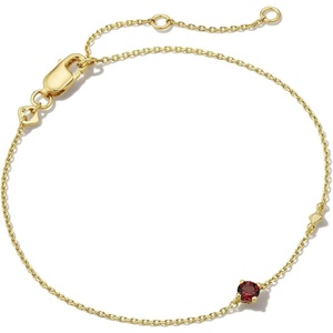 image:imageKendra Scott Maisie Delicate Chain BraceletRED GARNET VERMEIL